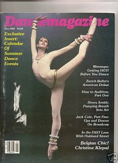 Dance Magazine May 1983 Christine Klepal
