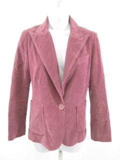 Marc Jacobs Pink Corduroy Jacket Blazer Sz 8
