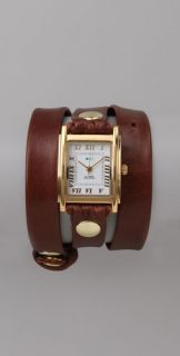 La Mer Collections Square Wrap Watch