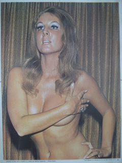 Jacqueline Voltaire Desnuda Matando Cabos RBD © Vintage Poster 70s