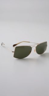Oliver Peoples Eyewear Jack One Aviator Sunglasses