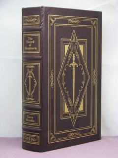 Signed by 4 The Sword of Shannara by Terry Brooks Easton Press