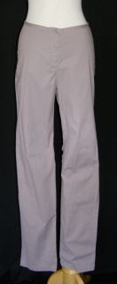 JAMES PERSE Putty Gray Stretch Pants L NWT NEW Ruched Gathered Back of