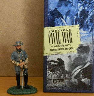  Paintd 00276 acw Confederate Gen James Longstreet Toy Soldier