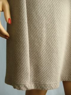 James Perse Gray Ribbed Scoop Dress Size Sz 1 s CLR