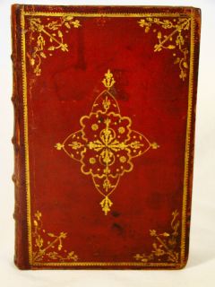 Holy Bible James Watson 1715 Full Morocco Gilt