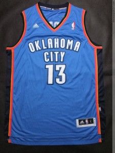 James Harden Oklahoma City Thunder 13 Rev30 Swingman NBA Jersey Free