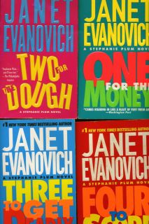 Janet Evanovich Lot of 10 Stephanie Plum Bounty Hunter series romance