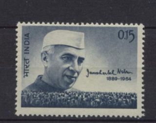 India 1964 SG 487 Jawaharlal Nehru MNH A2261