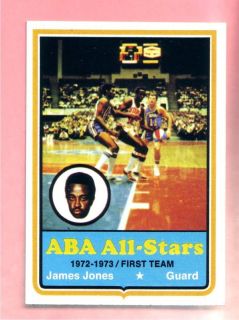 73 74 Topps 260 James Jones ABA All Stars