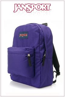 NWT  JANSPORT SUPERBREAK BACKPACK SCHOOL BAG   Electric Purple ★