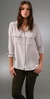 Equipment Classic Washed Silk Blouse