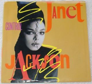 Janet Jackson Control Fast Girls 7 45 P s M NM