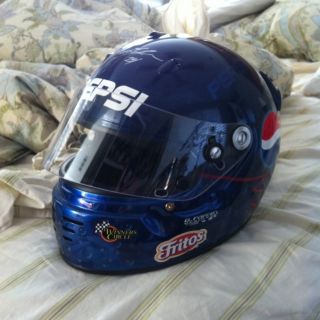 Race Used Jeff Gordon Pepsi NASCAR Drivers Helmet