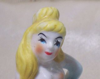 Vintage Miniature Mermaid Figurine Japan Bradley