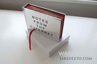 Jared Leto Notes from The Outernet Book Sold Out Limited Edition