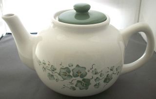 Jay Imports Corelle Callaway Ivy Teapot Tea Pot