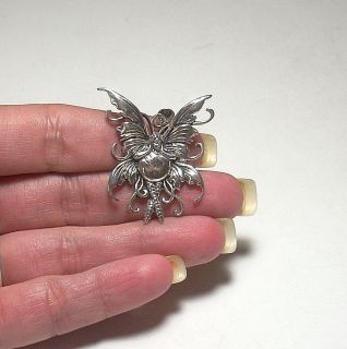 Sterling Silver Vintage Handcrafted Woodland Bug Fairy Pretty