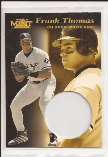  Thomas Big Hurt Pinnacle Mint Hole Card 2 Chicago White Sox Blue Jay
