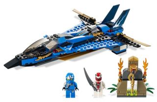 Lego Ninjago Jays Storm Fighter Jet Airplane 9442