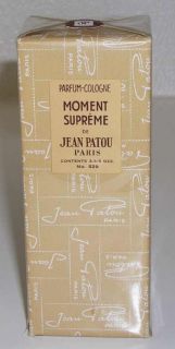 RARE Jean Patou Moment Supreme Parfum Cologne Cello SEALED in Box 3 3