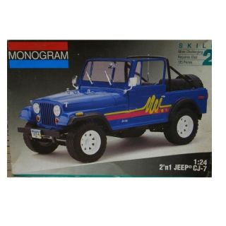 24 Monogram Jeep CJ 7 2’N1 Off Road RARE Vintage