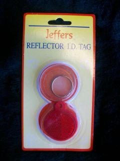 Jeffers Reflector Reflective ID IDENTIFICATION DOG PET TAG Identify