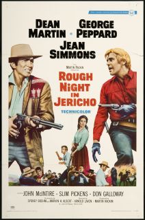 Rough Night in Jericho 1967 Original U s One Sheet Movie Poster