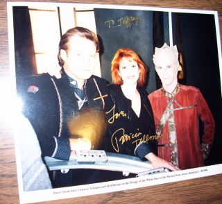 Autograph Patricia Tillman Babylon 5 to Jeffery