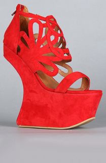 Karmaloop Jeffrey Campbell The Corleone Shoe Red