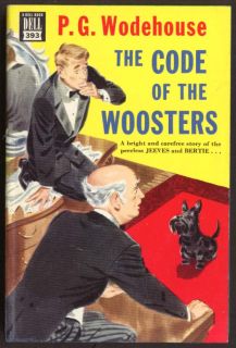 Wodehouse The Code of The Woosters Dell Mapback 393