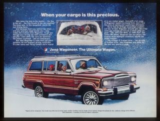 1981 AMC Jeep Wagoneer Limited Photo Print Ad