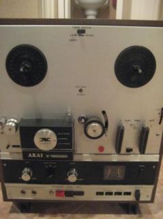 Akai Cross Field x 1800SD Reel to Reel Tape Deck with 8 Track Player