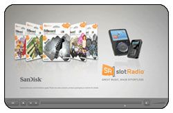 SanDisk Slotradio oldies Card 1 000 Songs SDSR 11352 A57