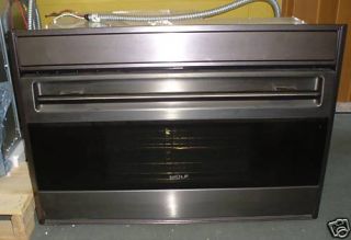   STAINLESS STEEL 36 BUILT IN UNFRAMED CONVECTION WALL OVEN SO36U B