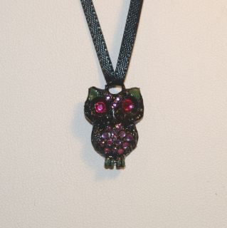Jenna PLL Owl Necklace Pretty Little Liars Inspired