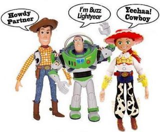 Disney Toy Story 3 TALKING Woody, Jessie, Buzz Lightyear Action figure