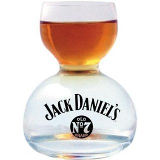  Only Jack Daniels Genuine Chaser Jigger w Label Around Neck