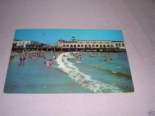 Ocean City New Jersey Convention Hall Beach Postcard