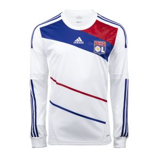  2012 13 Olympique Lyon OL Home L s Soccer Jersey Football Shirt