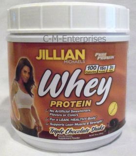 Jillian Michaels Natural Whey Protein Powder Chocolate