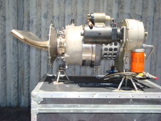 Tiernay TT10 Gas Turbine Jet Engine Running Tested 4 5 Hours Total