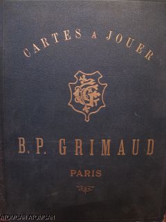 RARE Album de Representant Cartes A Jouer Grimaud 1900