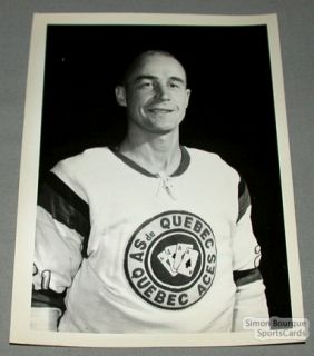 AHL Mid 60s Quebec Aces Jim Morrison Photo