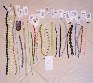 Jewelry Making Supplies 24 Beads All Shapes Colors Sizes