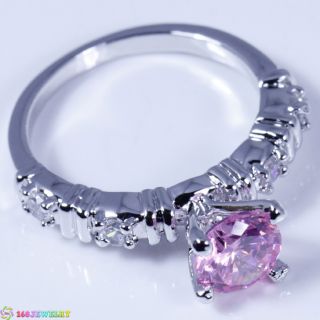  Ring Size7 5 Incredible Pink Kunzite Gems Silver Handcraft Jewelry