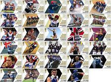  Gold Medal Winners UK Stamps MO Ennis Hoy Wiggins Murray Etc