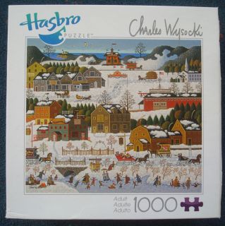 jigsaw puzzle HICKORY HAVEN CANAL Charles Wysocki Americana 1000 pcs
