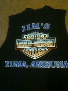 Jims Harley Davidson Yuma Arizona Mens Sleeveless Muscle T Shirt