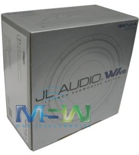 New JL Audio 12W1V2 4 12 W1V2 4 Ohm SVC Car Stereo Sub Woofer